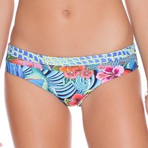 Luli Fama - INKED BABE - FISHTAIL INK MESHED FULL BOTTOM - multi